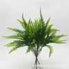 Kwiaty dekoracyjne zielone sztuczne plastikowe rośliny Dekoracja gospodarstwa domowego naturalny styl salonu Projekt sypialni