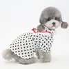 Hondenkleding schattige stippen jurk kat puppy jurken prinses rok Yorkies kostuum pomeranian kleren bichon poodle schnauzer kleding