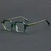 Occhiali da sole cornici di occhiali in cornice da uomo da donna vetri chiari il marchio designer computero ottico acetato di acetato vintage