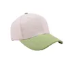 Kogelcaps stiksel kleur verstelbare zonbescherming honkbal cap schaduw mannen lente zomer unisex papa hoed vizier