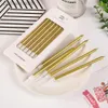 Bougies 6pcs / boîte long gâteau crayon bougie en toute sécurité kildre