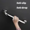 Set Bathroom Safety Accessories Stainless Steel Toilet Handrail Bar Shower Handle Safety Helping Handle Towel Rack Nonslip Grip