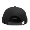 Beanie/Skull Caps Vintage Mens Summer Cotton Brimless Skullies Cap Soft Top Hip Hop Hat Multipurpose Beanie Hat Solid Street Portable Docker Hats d240429