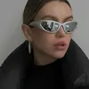 선글라스 여성을위한 새로운 클래식 펑크 브랜드 디자인 선 글라스 야외 스포츠 럭셔리 맨의 드라이버 UV400 안경 H240429