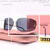 Mui Mui Lunettes de soleil Lunettes de soleil Designer pour femmes verres de soleil ovales de haute qualité rétro Luxury Small Round Sunglass Nouveau produit Prescription MIUI Lunettes 5548