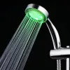 Définir la pomme de douche LED Piratage de douche de pluie Colorchanging Colorchanging Temperature Capteur de sauvegarde de la piste de douche pour salle de bain