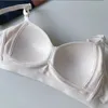 BRAS Japon Sütyen Kadınlar için Seksi Dikişsiz Bralettle Push Up Lingerie Kablosuz Tek Parçalı Kız Ayar Straps Candy Renk Bras Y240426