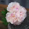 Flores de casamento Meldel Bridal Bouquet Bridesmaid Dama de Seda Artificial Peonia Posy Red Diy Escritório Decoração Darizegay Arranjo de Flor