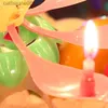 Jvc0 kaarsen verjaardag muziek kaarsen kleurrijk lotus stijl kaarsen draaien en bloeiende verjaardagstaartdecoratie creatief verjaardagsfeestje cadeau d240429