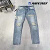 Designer joggerjeans denim byxor mens jeans designer jean män svarta byxor avancerad kvalitet rak design retro streetwear casual sweatpantspant28-40