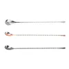 Coffee Scoops Cocktail Mixing Stirrer Spoon Bar 12 Inch Long Handle Stainless Steel For Tea Dessert Drinks Party