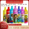 Uzy Vaper Uzy 9000 Puffs Disponível Vape Vaper E-CIGARETtes Bobina de malha 0 2 3 5% 18ML descartáveis Vaps Uzy 9000 9k