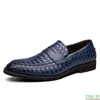 Casual Shoes Men Oxfords oryginalne skórzane męskie mokasyny Mokasyny Moccasins Business Formal Dress Plus Size 38-48