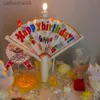 1h94 Свечи 1pc Сюрприз свеча творческая вечеринка на день рождения торт
