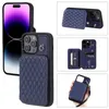 Socktäta telefonfodral för iPhone 15 14 13 12 11 Pro Max XR 7 8 Plus Solid Color Pu Leather Woman Style Multi Card Slots Stand Case With Hand Strap and Shoulder Strap