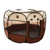 Portable Pet Playpen, Dog Pladen Foldable Pet Peiting Peiting Pen Tent Dog House Playground Foldable Pop Up voor Puppy Dog/Cat Indoor Outdoor Travel Camping Gebruik Verwijderbaar