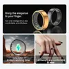 Lopom Smart Ring Smartring R02 Health Monitoring IP68 Waterdichte multisportmodi Bluetooth Sleep Tracker Finger Ring Man 240422