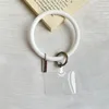 Universal Hanging Ring Fore Mobile Phone Soft Silicone Lanyard Strap Anti-Lost Bracelet for IPhone Xiaomi Samsung Keychain