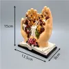 Candele in silicone stampo 3d ultimo cena gypsum in resina candele in cemento gocce goccia stampo dropi -te artigianato fatto a mano