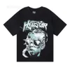 T-shirt maschile Hell Star Thirt Mens Designer Shirts Summer Leisure Fashion Hip Hop Street Brand Abbigliamento con lettere S-5xl