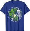 T-shirt maschile mi fai fl ve-santità piante divertenti maglietta regalo alla moda ts cotone maschi maglietta alla moda prevalente t240425