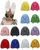 2020 Baby Cotton Blends Band Band Band Hat Hat Hair Band para crianças Girls Elastic Heardwrap Children Caps7774377