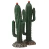 Fiori decorativi 2 pezzi palme albero (nano)) figurine in miniatura cactus decorazioni decori decori statue ornament desktop artigianato