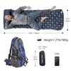 Westtune Camping opblaasbare matras met kussen Ultralight Buiten slaapkussen opblazende luchtmat voor reiswandelen Backpacking 240416