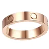 Neues Luxus-Paar Ring Heißer Nagelring Titanium Stahl Gravures Buchstaben Muster Designer Ring Mode Frauen Größe 5-11 Ring Valentinstag Geschenkschmuck Großhandel Großhandel SPC