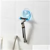 Altre forniture per servizi igienici Nuovi 1/2 pezzi di lavaggio per la parete del bagno Sucker Usting Tappone Razor Gantino Raffitto in plastica Raccumi appesa a St ot4mx