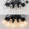 Decoraties S14 Vintage Garland LED STRING LICHT LICHT