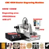 LY CNC Router Grawer 4030Z-800W USB LPT3AXIS 4AXIS Grawerowanie wiertarki i mielenia do obróbki drewna metalowego