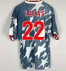 De USA Classic Away Shirt Retro Soccer Jerseys 1994 Wegerle Lalas Ramos Balboa Stewart 94 Classic Football Shirts volwassen uniformen