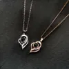 Hangende kettingen Aangepaste fotoprojectie ketting Modieuze dames sieraden Nieuw hete verkopende bruiloft Romantische ketting als een cadeau voor loverswx