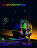 Razer Kraken V3 USB-hörlurar E-sport Gaming-headset med mikrofon 7.1 Surround Sound RGB Lighting Wired för PC PS4 Noise Refering hörlurar