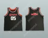 Custom Nay name Mens Youth/Kids The Game 05 Compton Black Basketball Jersey Top Snatched S-6xl