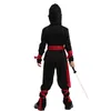 Halloween Cosplay Skeleton Ninja -kostuum voor jongens