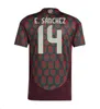 2024 2025 Maglie da calcio in Messico Chicharito 24/25 SCHIT ALLA NAZIONALE SCHIATTO CALCIO MASSIONI KID KID ALLA CAMISETAS COPA AMERICA MAILLOT MEXIQUE GIMENEZ Lozano