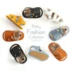 Sandalen Citgeett Summer Fashion Colors 0-18m Baby Boys Sandalen Cross Hollow Soft Sole Summer Beach Shoes First Step Walkerl240429