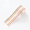 Presentförpackning 1pc färgglad washi band japansk stil grund prickar dekorativa lim diy scrapbooking klistermärke etikett skola stationery