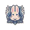 Japonais Retro College Style Personnalisé Rabbit Swan Brooch Pin Badge Cartoon Alloy Drop Oil Metal Brooch
