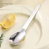 Spoons E8BD 6Pieces Cutlery Set Convenient And Easy To Use Ice Cream Dessert Spoon