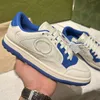 Designer nyaste mac80 skor lyxiga sneakers män kvinnor läder platt snörning skor gummi sula sneaker klassiska casual skor vintage broderi sneakers tränare tränare