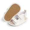 Sandals nouveau-né bébé sandales garçons et filles sandales pu semelle douce semelle non glissante babys premier planche de marche chaussures 240429