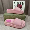 Designer sandalen luxe schoenen stijl slippers glijden macaron dikke bodem zacht bodem mode huis slipper vrouwen dragen strand flip-flops klaring verkoop