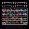 Nagelkonst Rhinestones Decorations Kit Charms smycken Crystal Diamond Parts Dy Manicure Design Nails Tillbehör 240425