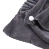 Defina a toalha de foda nova moda de moda de fibra de fibra de poliéster com bolso de banho de banheiro de praia de banheira de banheiro de banheiro