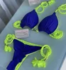 Swimwear New Sexy Bikini's Femme's Split Color Couleur