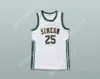 Niestandardowe nazwa Niewiele Młodzież/Kids Derrick Rose 25 Simeon Career Academy Wolverines White Basketball Jersey Top Sched S-6xl