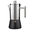 Наборы 300/500 мл 304 из нержавеющей стали кофе Geyser Maker Tove Top Плита Espresso Moka Pot Итальянский кофейный хит Хин